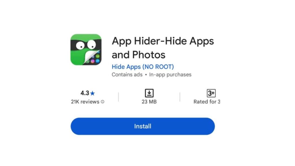 2025 me app hide kaise kare